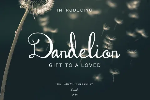 Dandelion Handwritten font