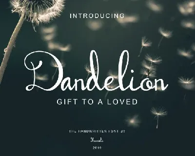 Dandelion Handwritten font