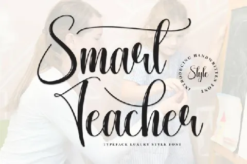 Smart Teacher Script font