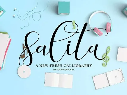 Salita Script Free font