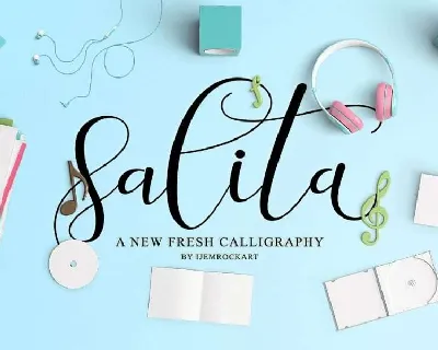 Salita Script Free font