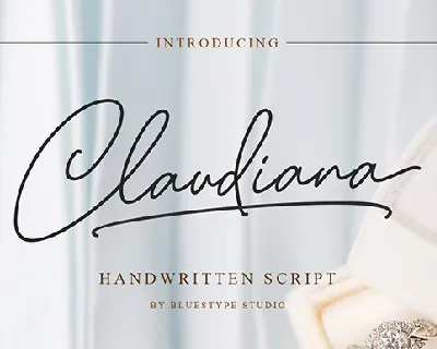 Claudiana font