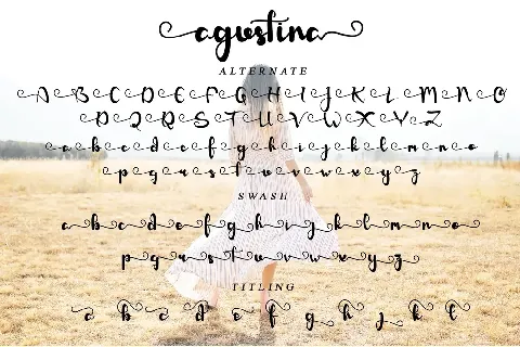 Agustina font