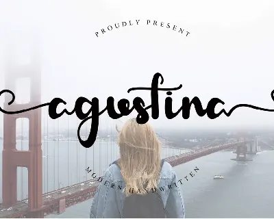 Agustina font