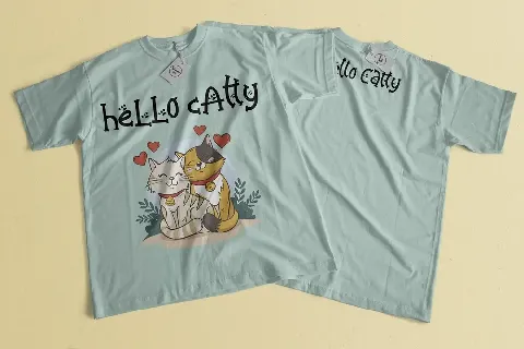 Catty Funny font