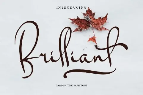 Brilliant Script font