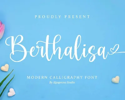 Berthalisa font