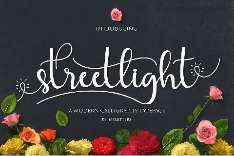 Streetlight Script Free font