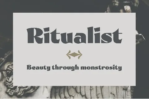 Ritualist 1.0 TRIAL font