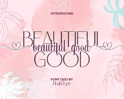 Beautiful Good Demo font