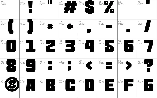 Goma Block font