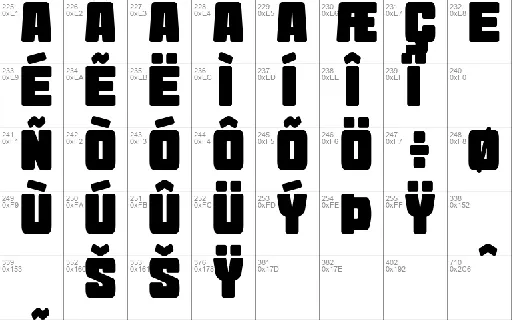 Goma Block font