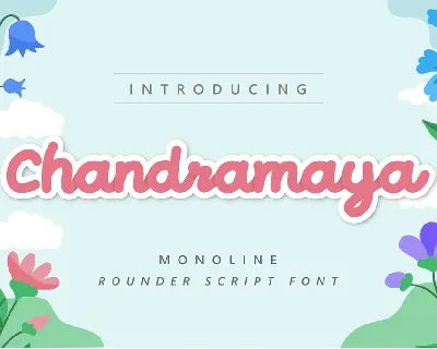 Chandramaya font