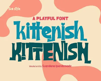 Kittenish Playful font