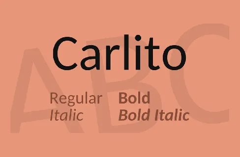 Carlito font