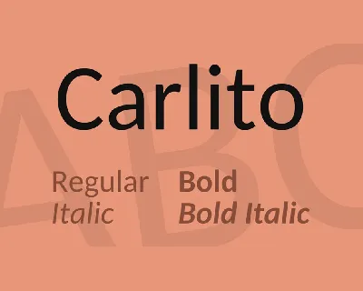 Carlito font