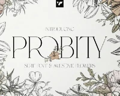 Probity font