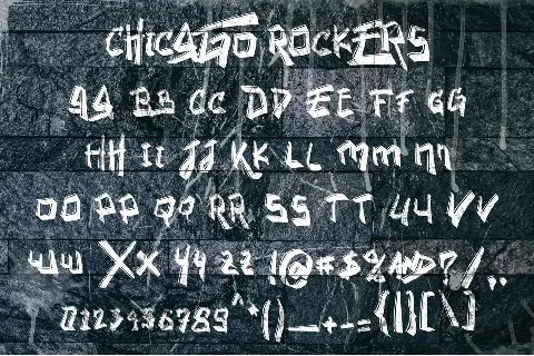 Chicago Rockers font