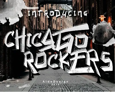 Chicago Rockers font