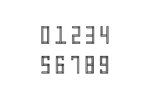 Two Lines Demo font