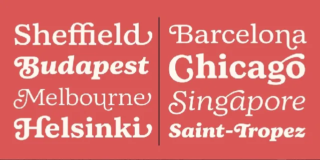 Bogue Slab font