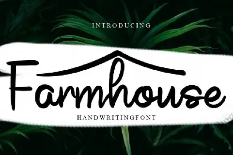 Farmhouse Script font
