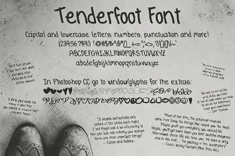 HGTenderfoot font