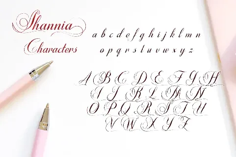 Shannia font