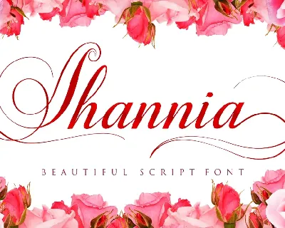 Shannia font