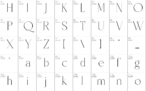 BORCHA font