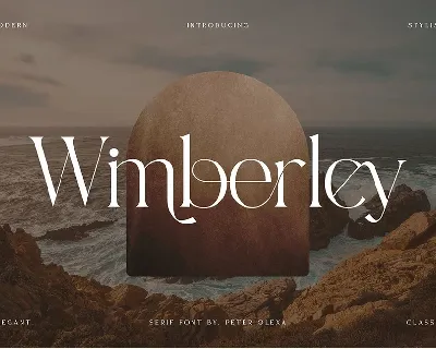 Wimberley font