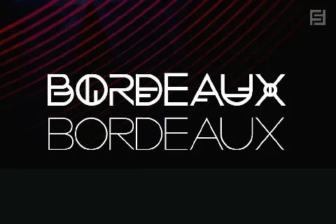 Bordeaux font