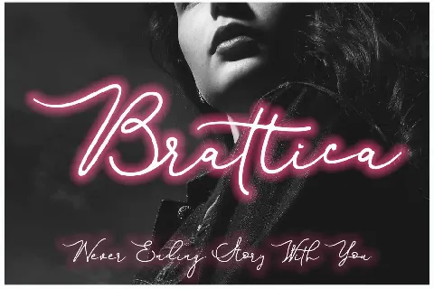 Brattica font