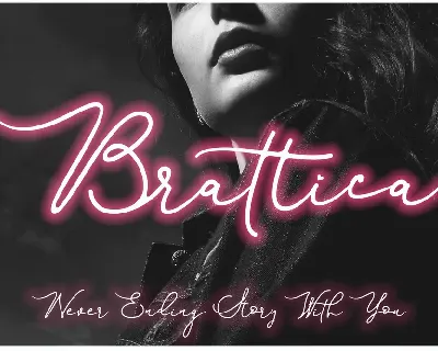 Brattica font