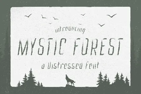 Mystic Forest Free Trial font