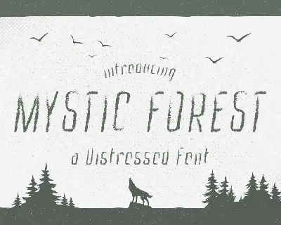 Mystic Forest Free Trial font