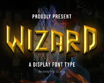 Wizard font