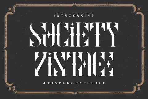 Society Vintage Demo font