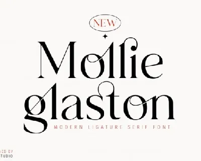 Mollie Glaston font