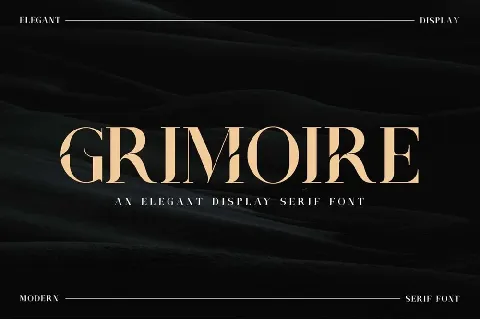 Grimoire font