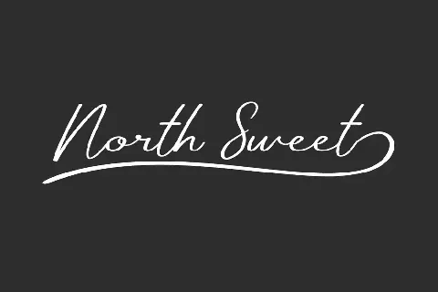 North Sweet Demo font