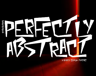 Perfectly Abstract Demo font