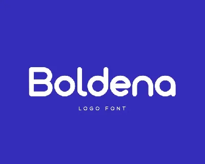 Boldena font