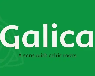 Galica Family font