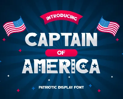 Captain of America font