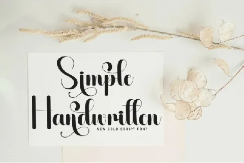 Wedding Script font