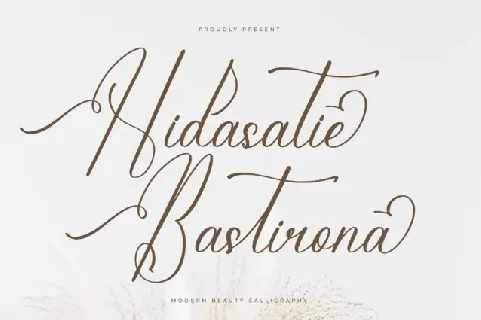 Hidasatie Bastirona font