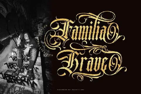 Black Famous font