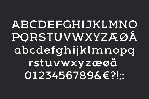 Arkibal Serif font