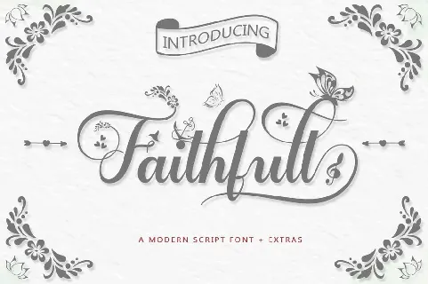 Faithfull font